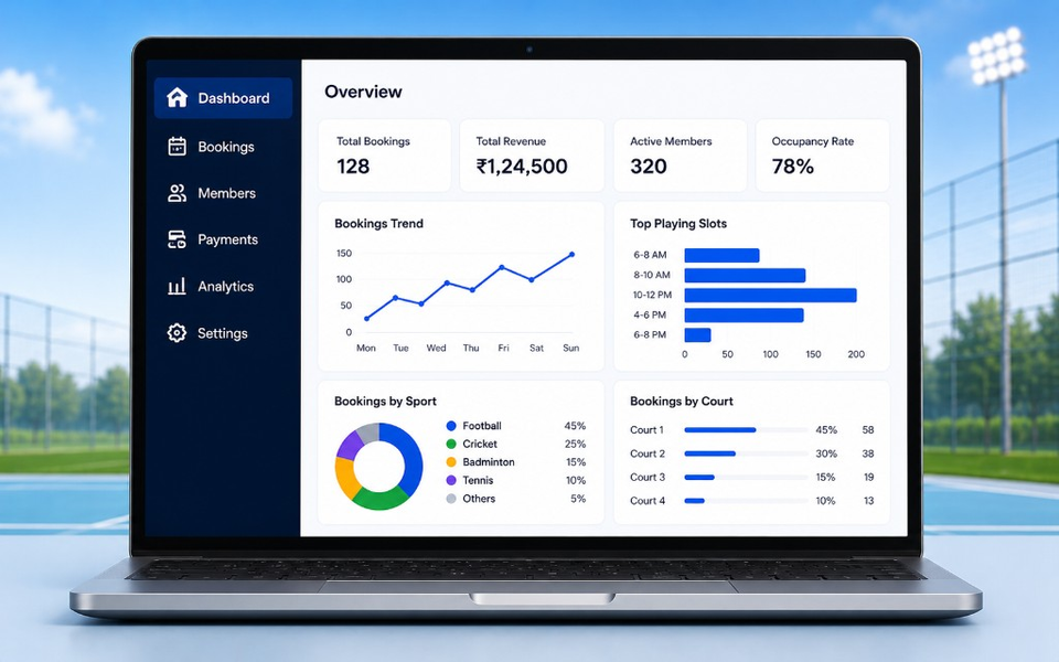 Club dashboard & analytics