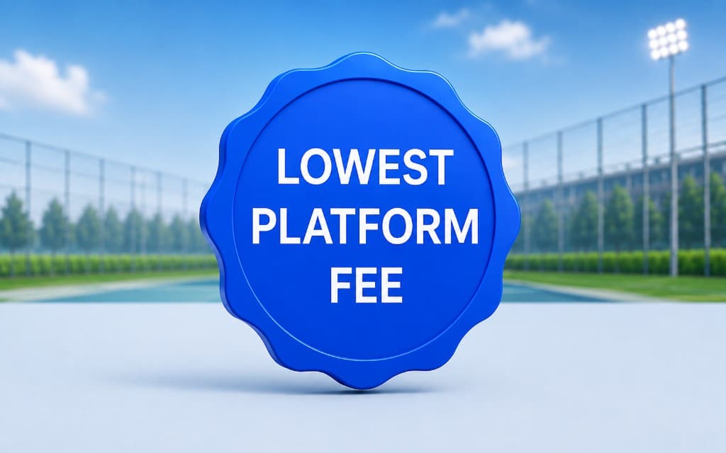 Lowest platform fee