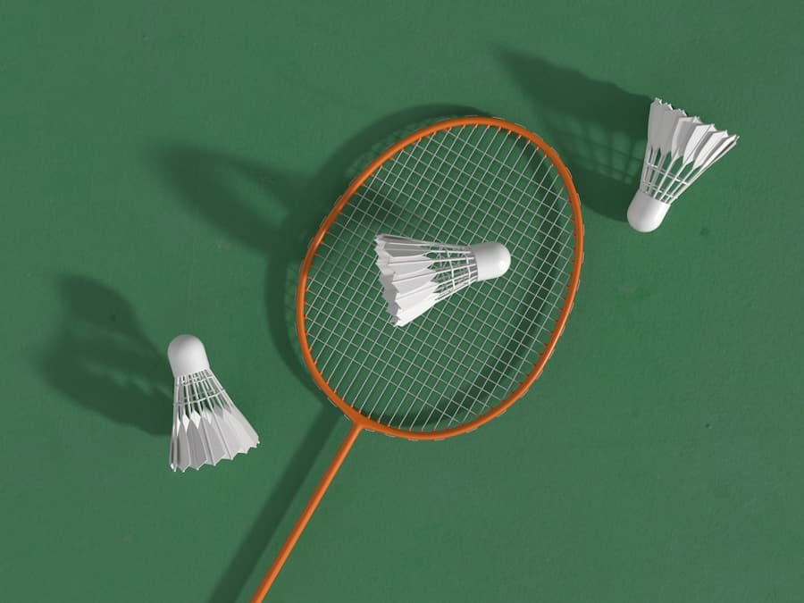 Badminton courts